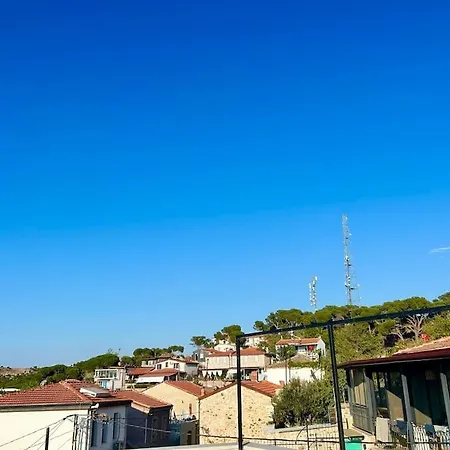 בית נופש Old Town, Terrace With Sea View Ayvalı